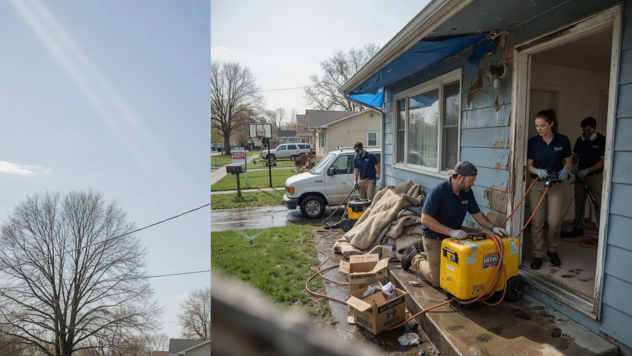 Basement Flood Cleanup in Middletown, CA near me